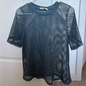 Mesh Short Sleeve Top